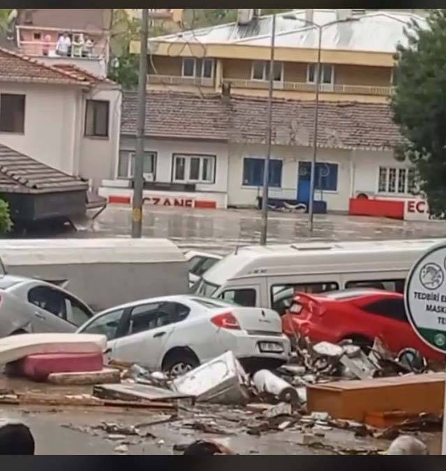 Kastamonu'da baraj yıkıldı Bozkurt ilçesi sular altında kaldı 3